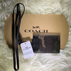 Coach Camouflage Lanyard